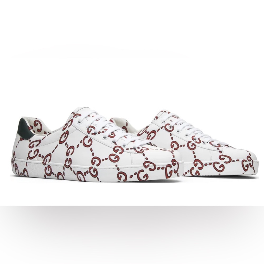 Used Authentic Gucci Ace Sneakers